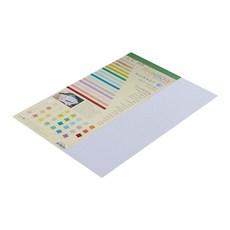 종이문화 레인보우 양면카드지 205g No30 스노우화이트, A3, 10개
