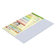 paperculture 彩虹卡 厚磅雙面卡紙 205g 19 迷霧藍, 7個