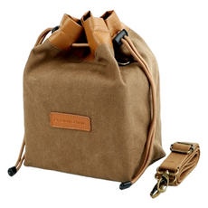 킹스로드 대용량 카메라 디카 가방 L, 브라운, 1개