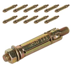 WORKPRO 高承重楔形錨栓 M6 x 60mm 24入 WP361049, 1個