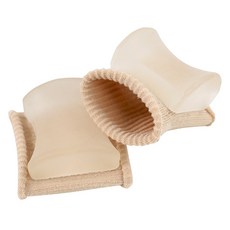 marketpia 多功能分離式矽膠芭蕾舞腳趾保護套 2入, 2個