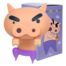 벨르아망 짱구 라이선스 네비게이션 모니터 걸이형 차량용 방향제 부리부리몬, 1개, 블랙체리