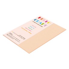paperculture 加厚雙面彩虹卡紙 No 26 桃色 205g, A6, 90個