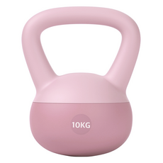 軟Q軟式壺鈴, 粉紅色, 10kg, 1個