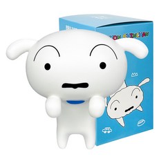 벨르아망 짱구 라이선스 네비게이션 모니터 걸이형 차량용 방향제 흰둥이 본품, 1개, 블랙체리