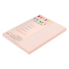 paperculture 加厚雙面 彩虹卡 彩色用紙 No22 淺粉色 205g, B5, 30個