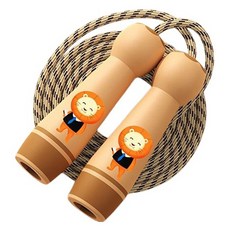 NEWNO 粉彩卡通跳繩, 橘色, 1個