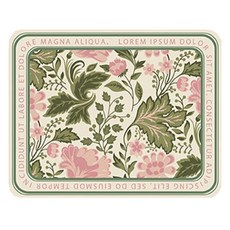 Taminayo 高雅咖啡機墊 30 x 40 cm, 1個, 春花