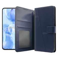 하이온 카드 수납 심플 가죽 패턴 다이어리 휴대폰 케이스