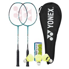 Nanoflare Drive 羽球拍 2p + 羽球 Mavis 200 3p + 全套套裝, 1組, 單品