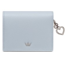 J.ESTINA 女用 JUDY 纖薄兩折短夾 JSTESC4BF525LB010 + 購物袋