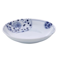 艾琳島 華伊萬裡 圓形盤, 1個, 混合顏色