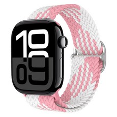 심플리로어 버클 솔로 루프 스트랩, 화이트핑크, 1개