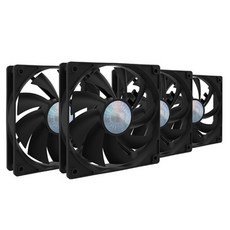 쿨러마스터 쿨러 Silent Fan 120 SI2 4in1, 4개