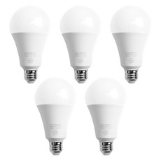 DOOYOUNG 照明LED燈泡 15W, 5個, 白光