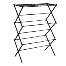 에버하우스 접이식 폴딩 빨래 건조대, 블랙