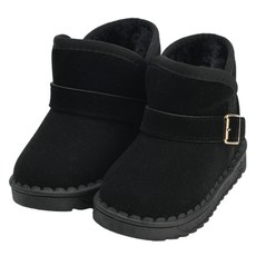 Rabbit Foot 兒童萌芽扣環刷毛內裡靴