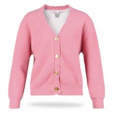 luxgolf 女款大圖案防風針織開襟衫 LB4W704W