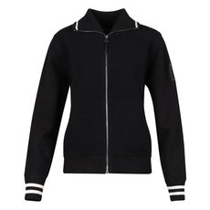 luxgolf 女款毛圈拼接拉鍊防風針織外套 LB4W814W