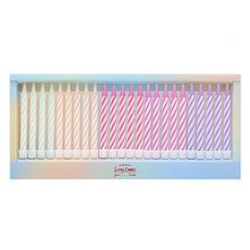 your Candle Everyday 每日派對生日蠟燭 24入組, 1套, 粉紅公主