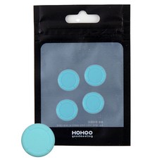 HOHOO 任天堂Switch OLED Lite Joy-Con 類比搖桿帽 4入, 單一商品, 1個, 動森藍