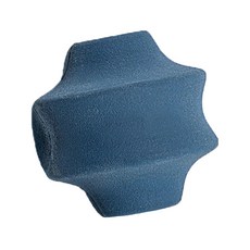 喜悠力 潔牙無毒寵物藏食球/耐咬多功能互動玩具球, 1顆, 藏青色