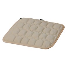 HURIZ 單人溫熱電熱坐墊 HR-SM10, 45 x 45 cm, 米色