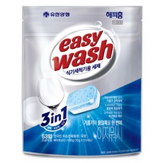 HAPPYHOME 柳韓洋行 Easy Wash 洗碗機專用洗滌劑 小蘇打 53入, 530g, 1個