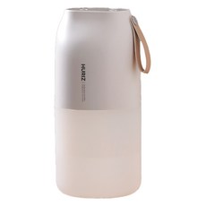 휴라이즈 무선 미니가습기 휴대용 탁상용 LED 무드등 초음파 듀얼 가습기 Airglow 300ml, 화이트