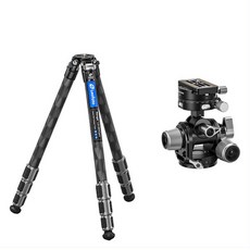 레오포토 LS-284C PRO + G4 PRO 카본삼각대 기어헤드 세트, LS-284C PRO+G4 PRO, 1세트
