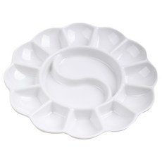 Art Secret 藝術家的秘密 陶瓷顏料調色盤 CP-210, 14格, 1個