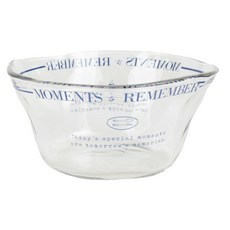 Aderia 玻璃花球, 藍色, 1個