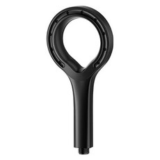 Winprice Handyflower精緻輕量型淋浴蓮蓬頭, 黑色, 1個