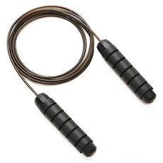 PEONIST 健身跳繩 附320g負重塊, 黑色, 1個