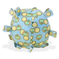 doongdoongpet 狗狗發聲拉扯球玩具, 藍色, 1個