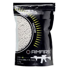 AIMFIRST TRACER 바이오야광비비탄 0.2g 5000p, 백색, 1개