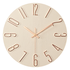풀템 북유럽 무소음 모던 벽시계, 피넛