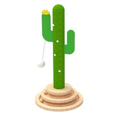 레드퍼피 고양이 네코야 칵투스 스크래쳐 터치볼, 혼합색상, 1개