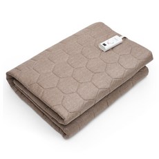 inoq 智能碳纖維電熱毯, 米色, 110 x 200 cm