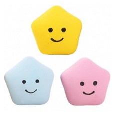 강아지 라텍스 장난감 아이엠스타 삑삑이 3종 세트, 옐로우 + 핑크 + 블루, 1세트