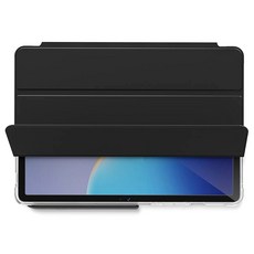 GOBUKEE S Pen 收納支架智慧保護套霧面平板電腦保護殼, 黑色, 1個
