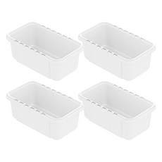 메오 주방 홈 다용도 공간조절 서랍 수납 정리함, 화이트, 4개
