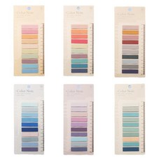 Hobbyspace 索引旗幟貼紙 6種套組, 1套