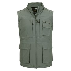 男款冬季保暖多口袋背心 HS-3629