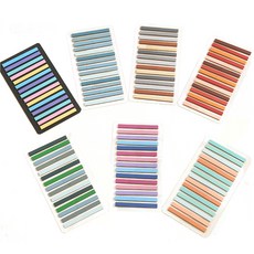 Hobbyspace 長款薄型索引標籤貼紙 7件組, 1套