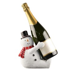 Monde Spot 雪人派對酒架 16 x 10.5 x 19 cm RB20614, 白色, 1個