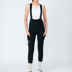 Lameda 女款 ACE Level 刷毛吊帶緊身褲 防寒騎行自行車褲 2024AWS469