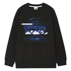 오티디 프리미엄 텐타덤블 쮸리 오버핏 오피셜플래닛 맨투맨 OT18075