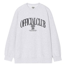 OTD 男女通用 優質Tenta搖粒絨Oversize版型 Official Club大學T OT18073