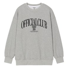 OTD 男女通用 優質Tenta搖粒絨Oversize版型 Official Club大學T OT18073